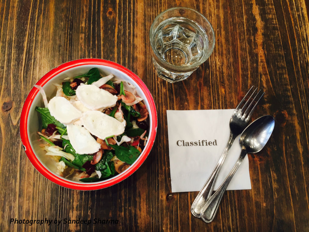 Classified salad
